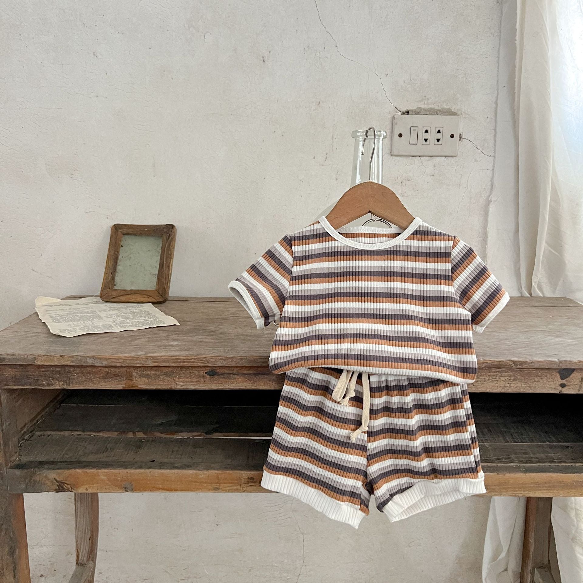 Children's Summer Striped Outfit