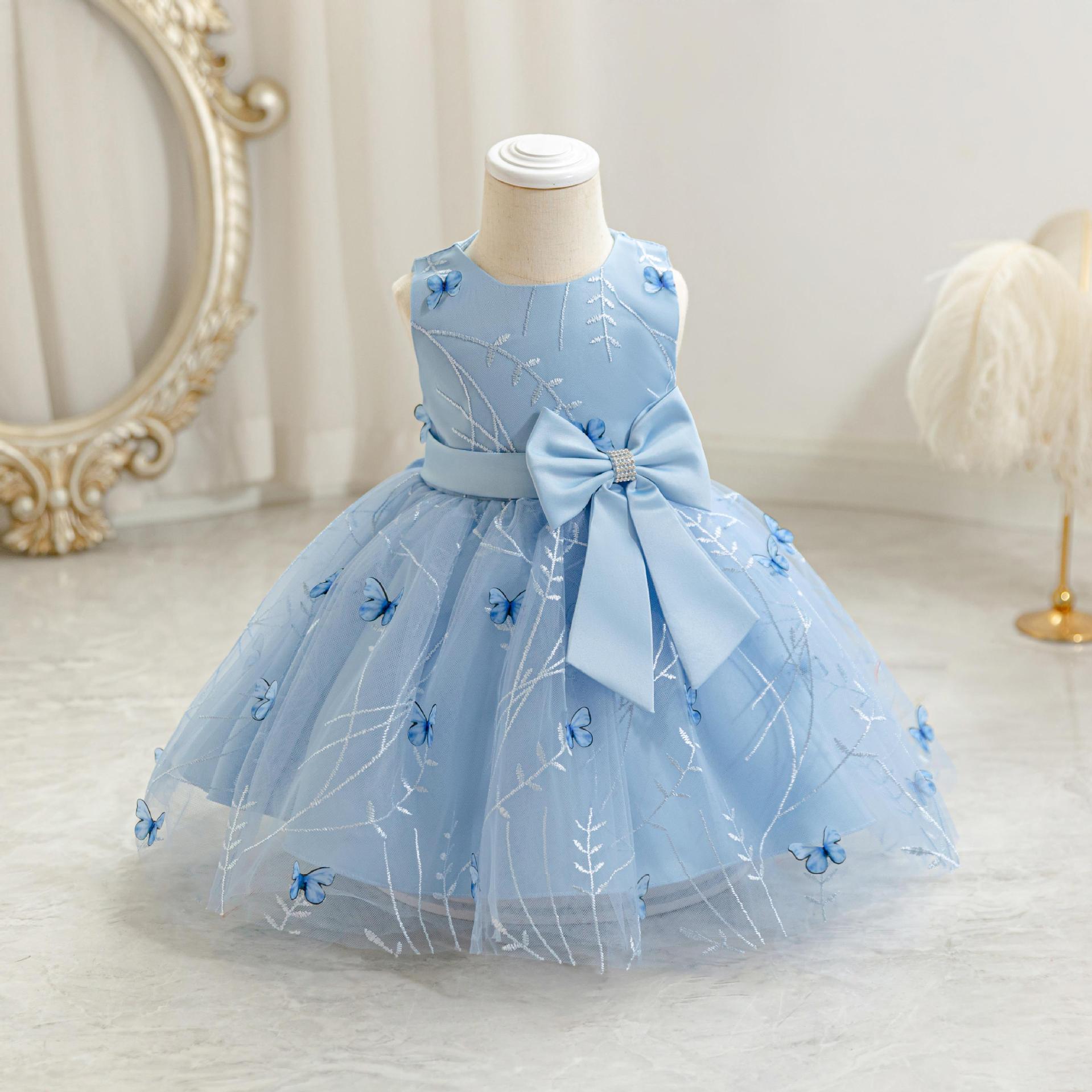 Butterfly Bow Party Dress