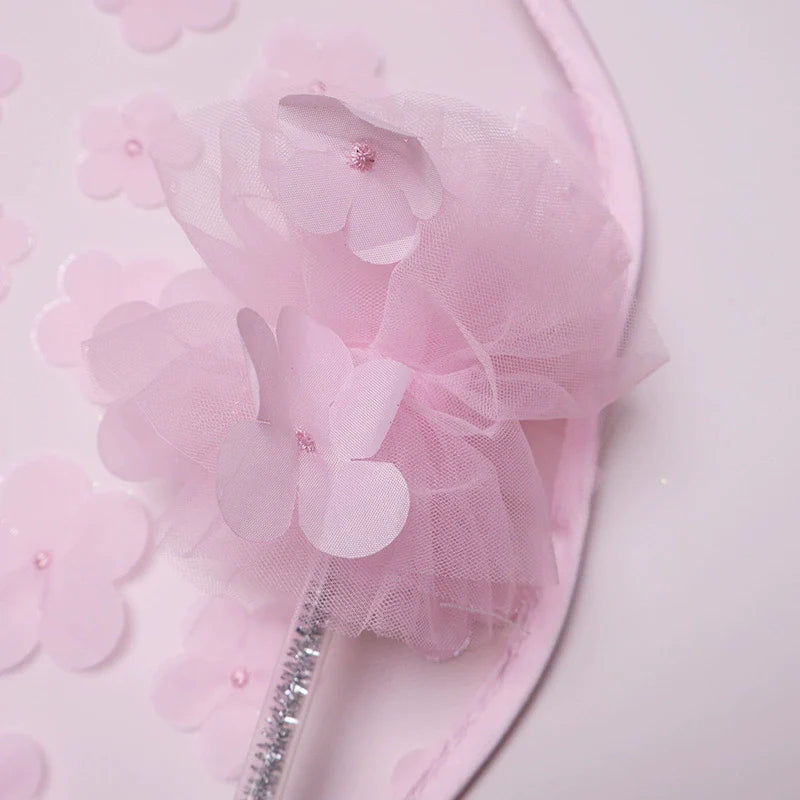 Baby Wings with Little Flowers