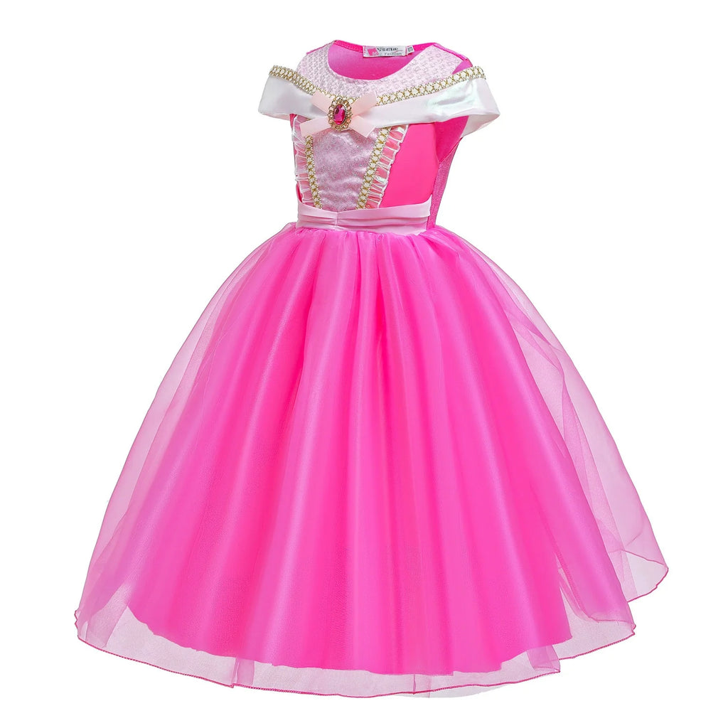 Children's Pink Tulle Party Dress
