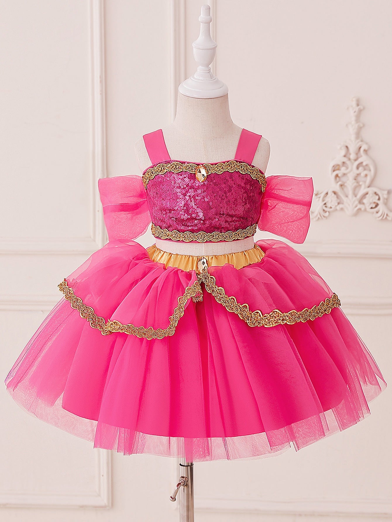 Children's Party Costume Set with Glitter