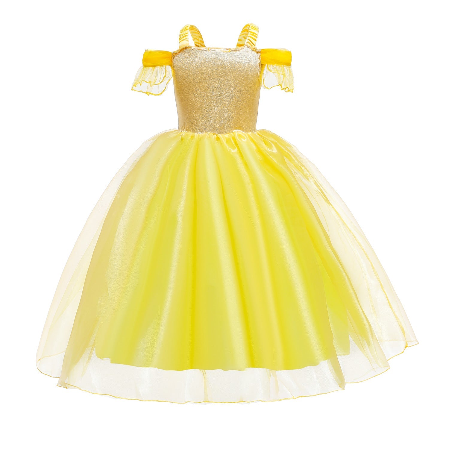 Enchanted Yellow Party Dress