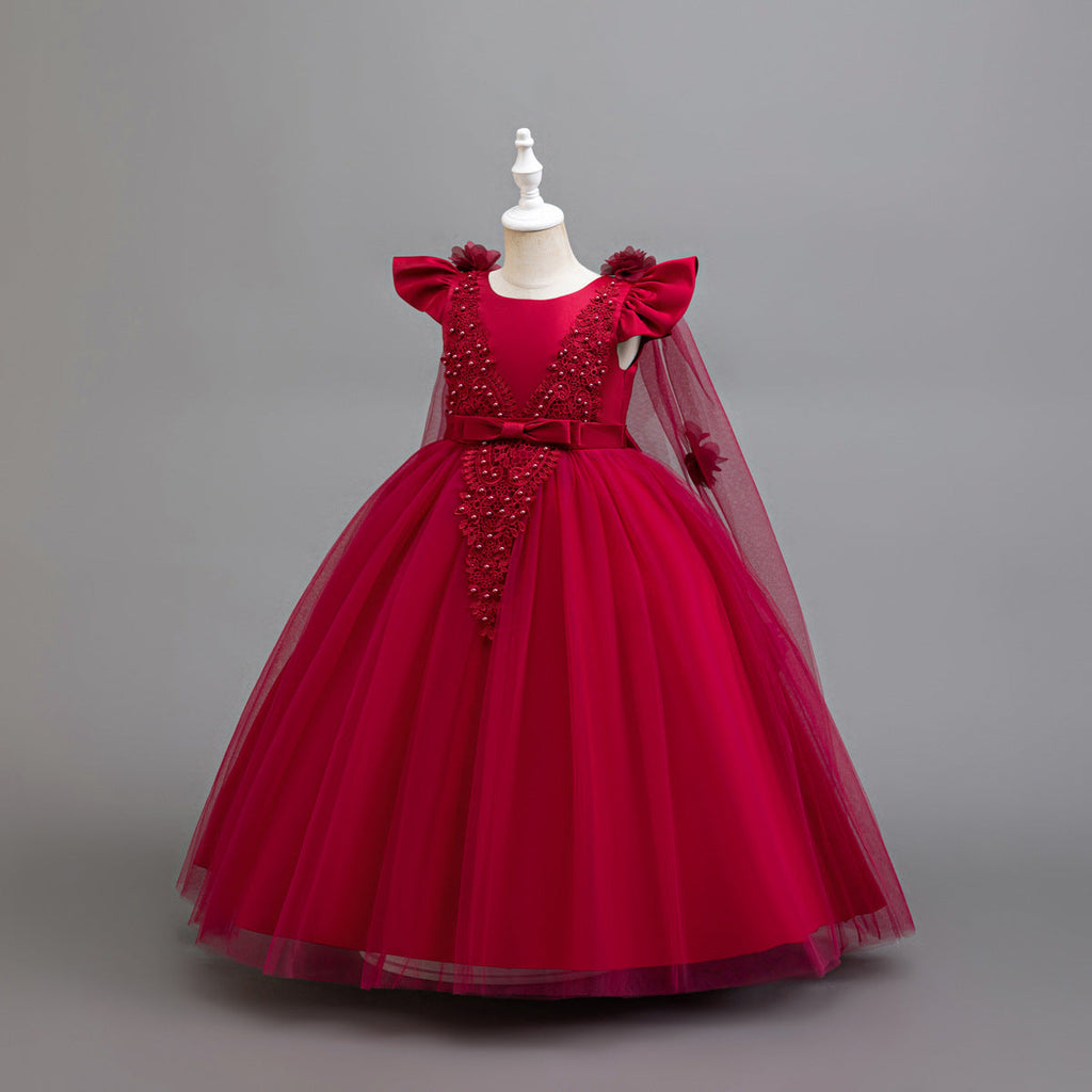 Long Lace Party Dress