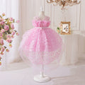 Children's Tulle Party Dress with Butterflies