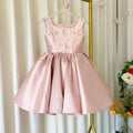 Pink Rhinestone Children's Dress