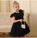 Children's Tulle Dress with Flying Sleeves