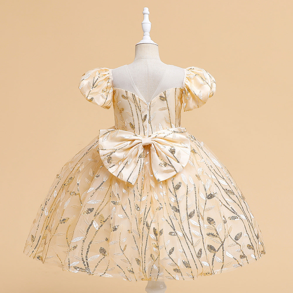 Floral Kids Party Dress