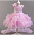 Party Dress with Tulle Ruffles