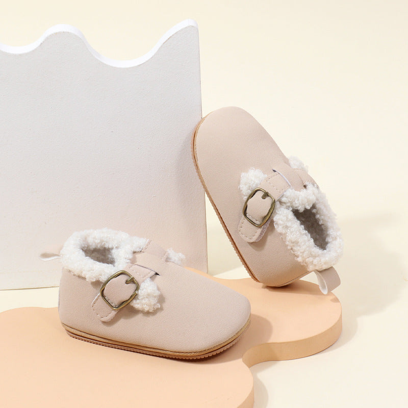 Children's Shoes with Fur