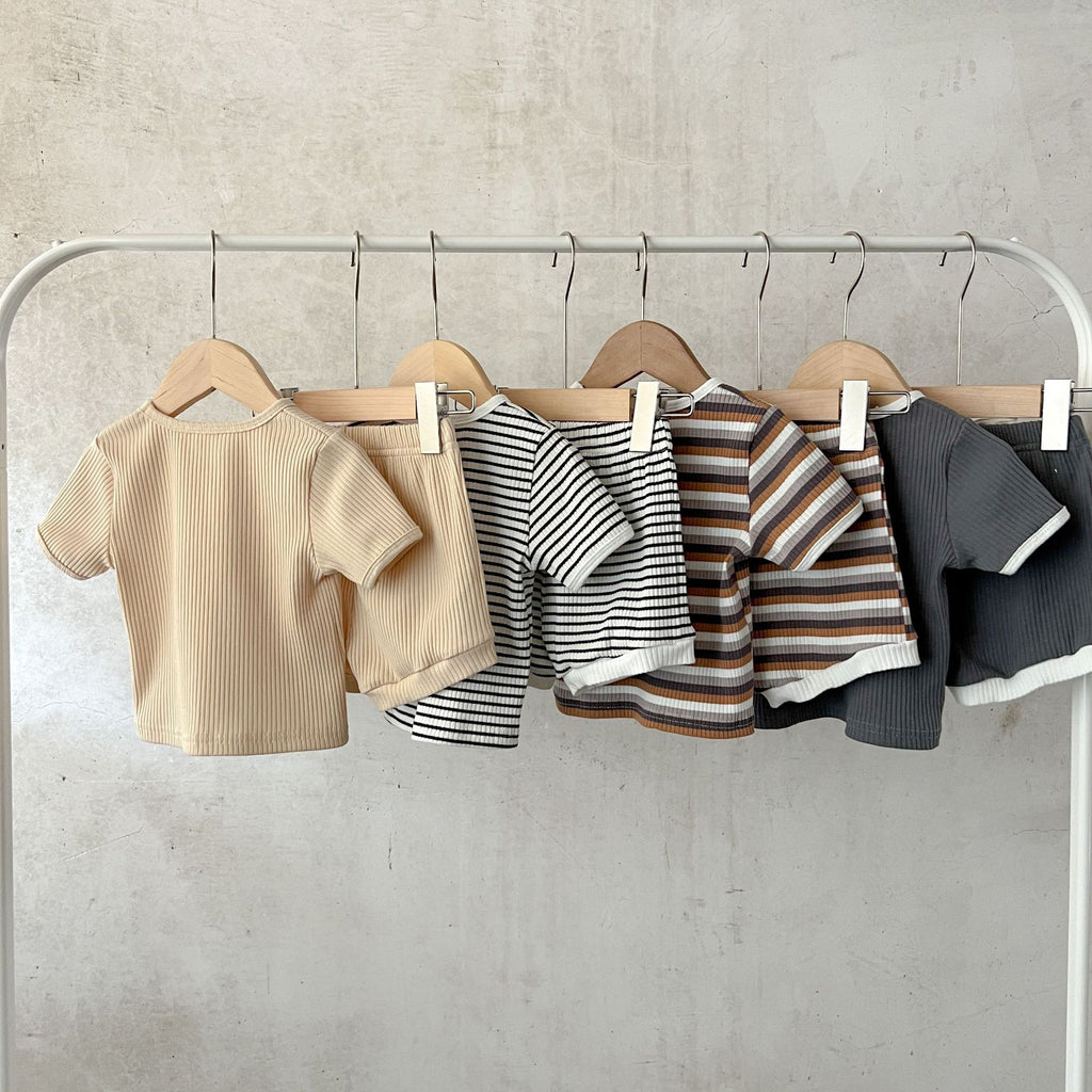 Children's Summer Striped Outfit