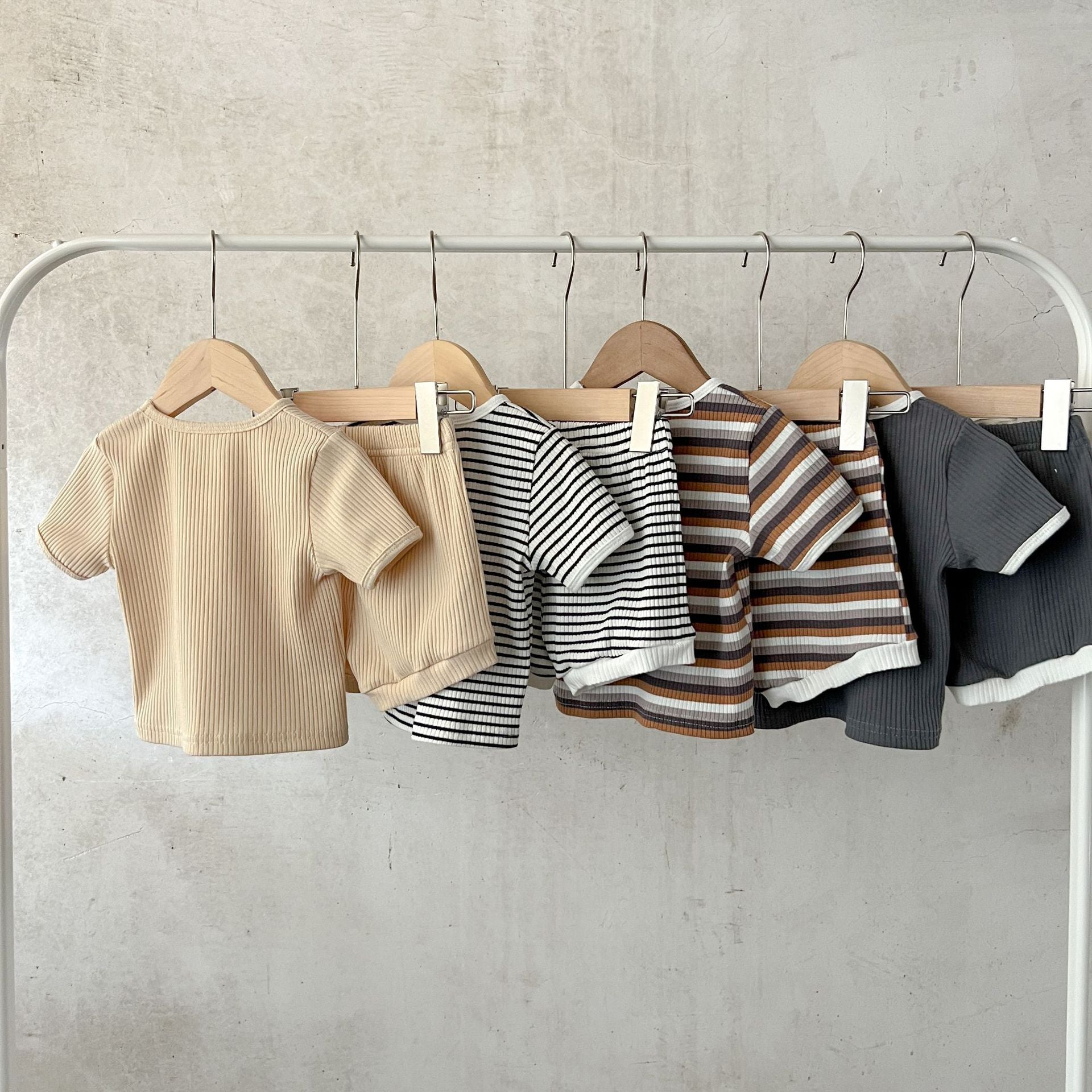 Children's Summer Striped Outfit