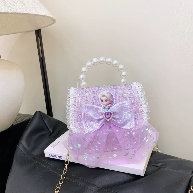 Children's Bag with Sparkly Bow