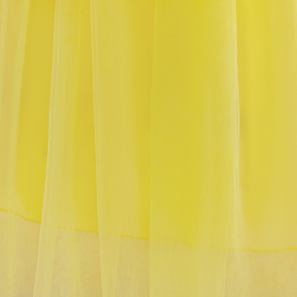 Yellow and Green Party Dress