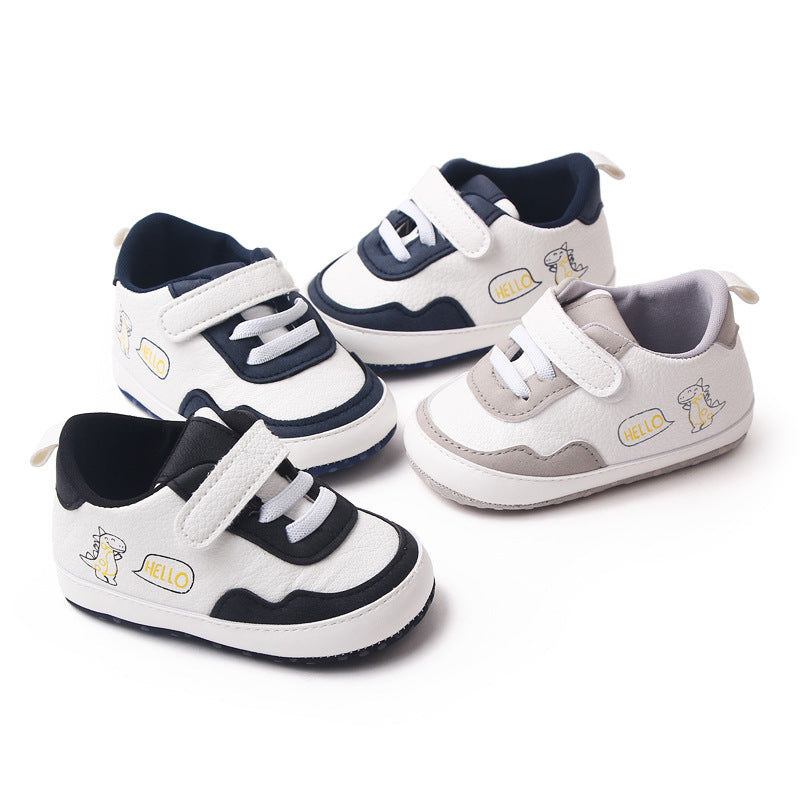 Scarpe da Ginnastica per Bambini Dino e Velcro