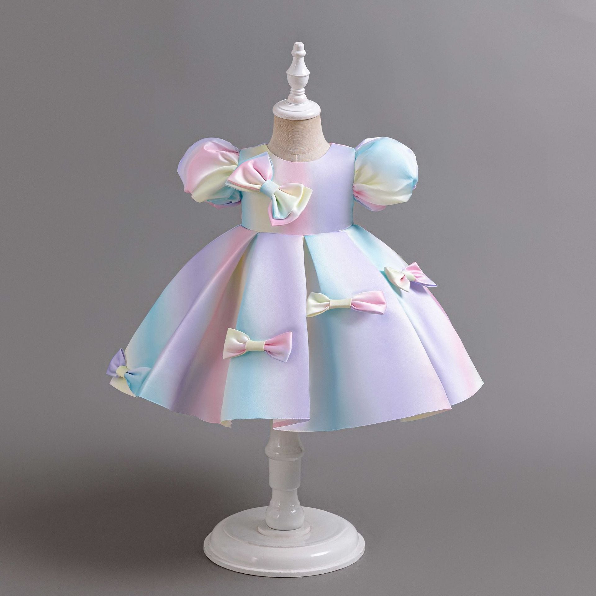Children's Dress with Colors and Bows