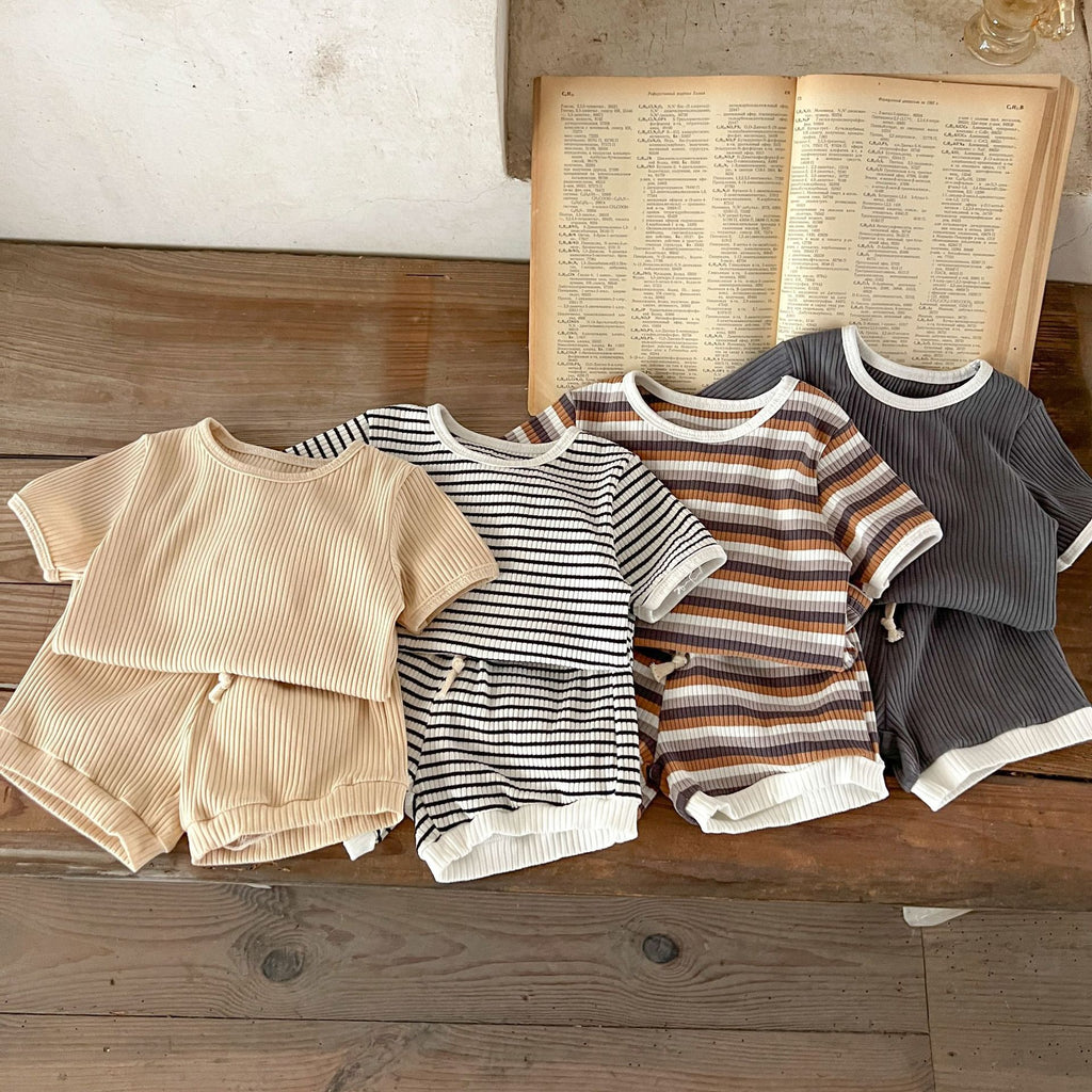 Children's Summer Striped Outfit