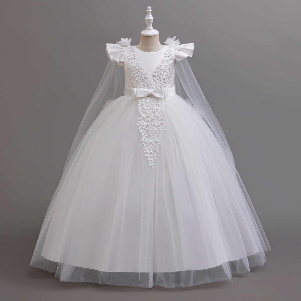 Long Lace Party Dress