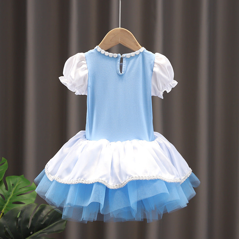 Blue Children's Party Dress