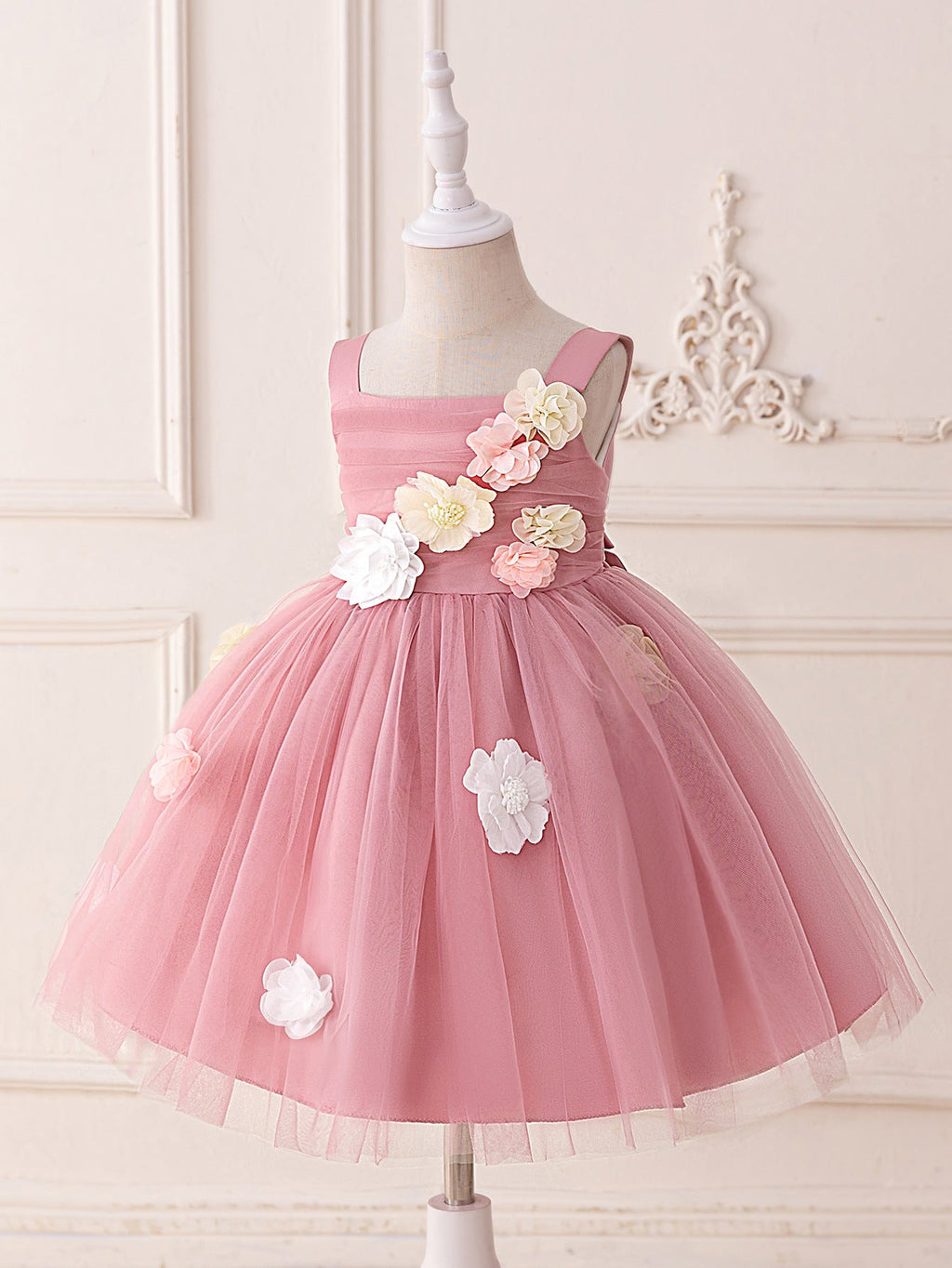 Children's Party Dress Flowers