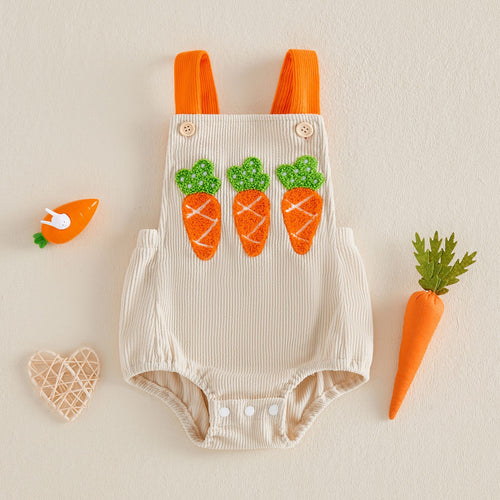 Baby Carrot Corduroy Romper