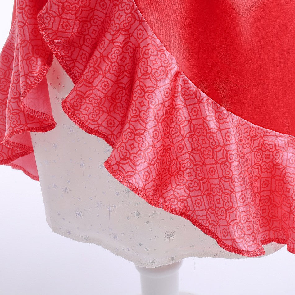 Red Party Dress + Accessories