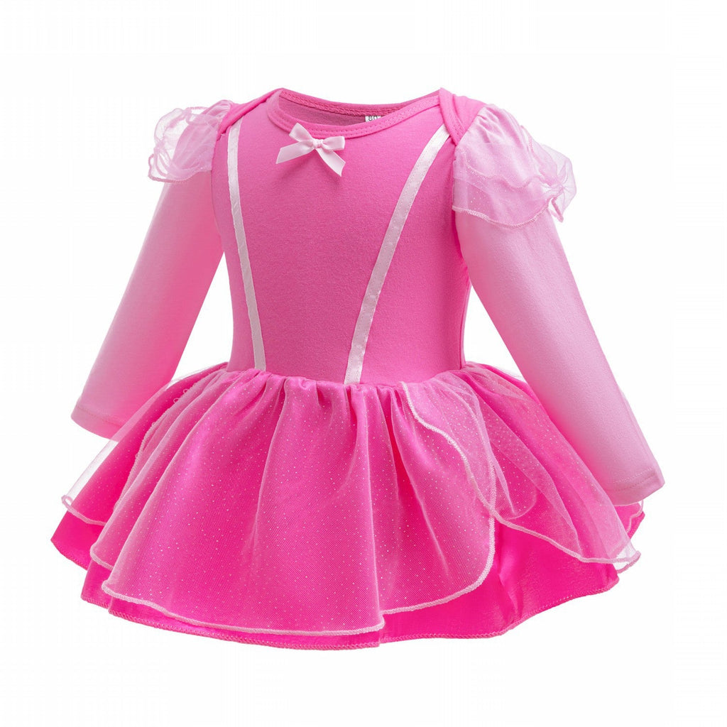 Pink Children's Dress with Bow