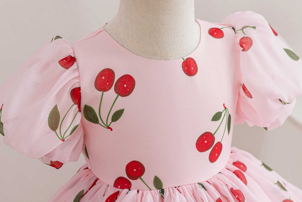 Girls' Party Dress Love/ Cherries/ Watermelon
