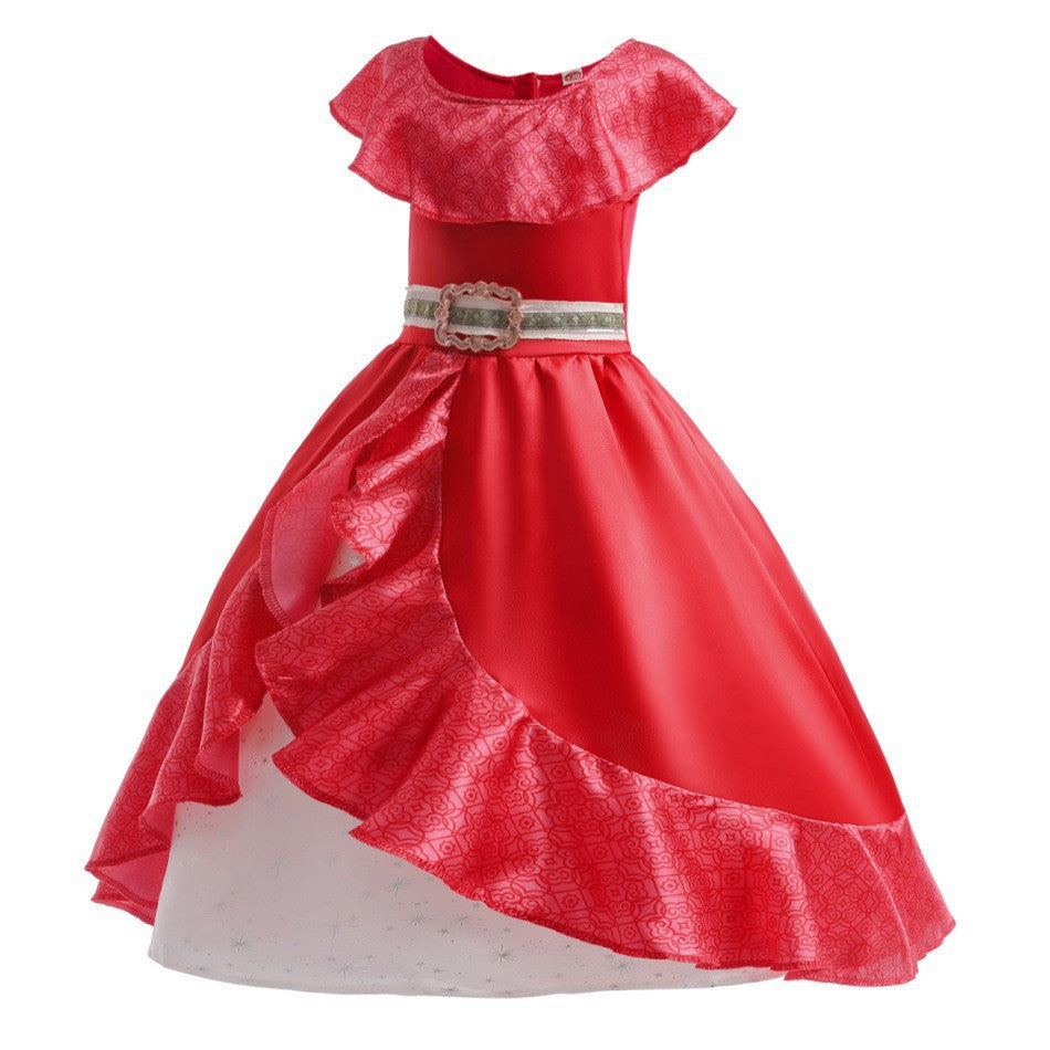 Red Party Dress + Accessories