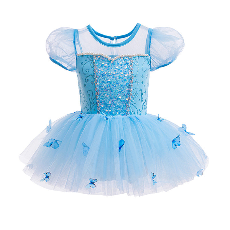 Blue Children's Party Dress