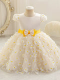 Yellow Flower Children's Dress