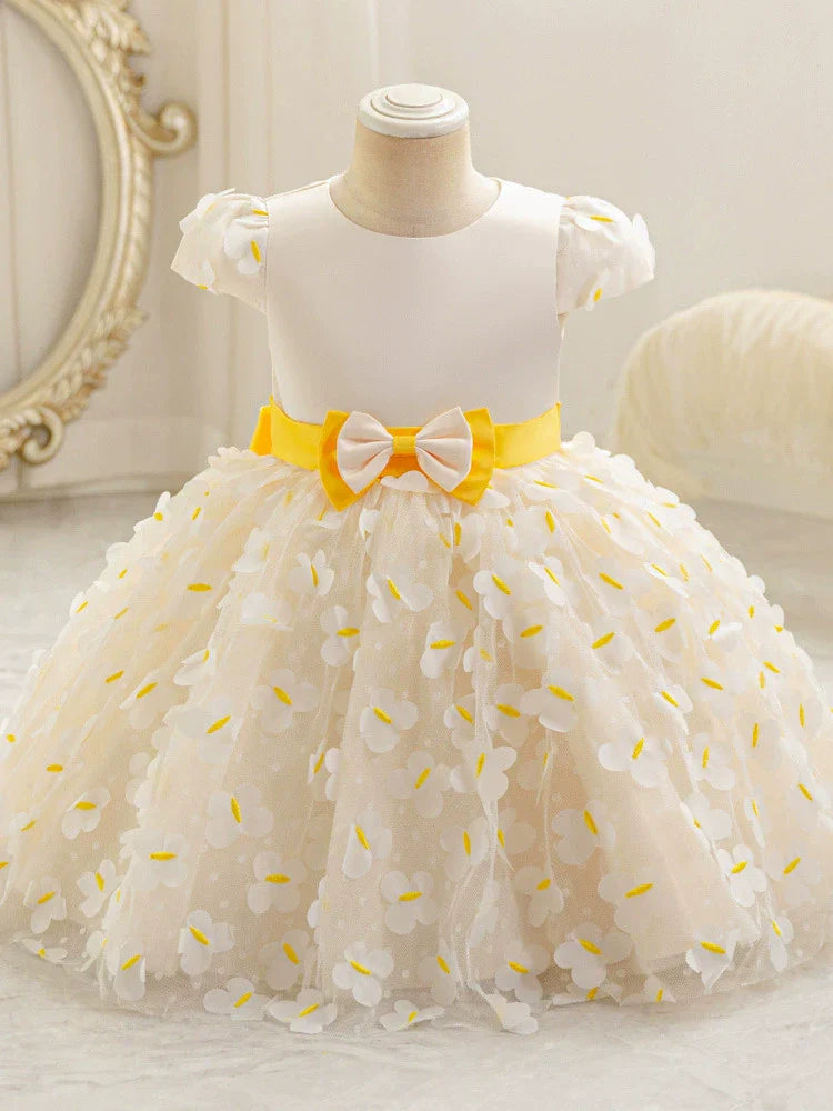 Yellow Flower Children's Dress