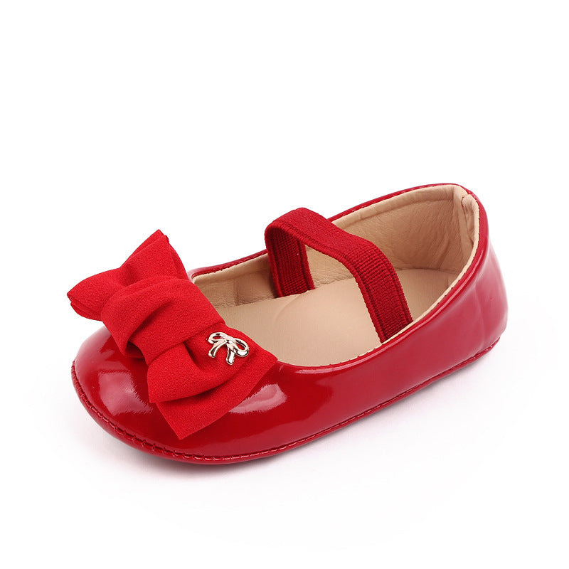 Scarpa da Bambina in Vernice con Fiocco