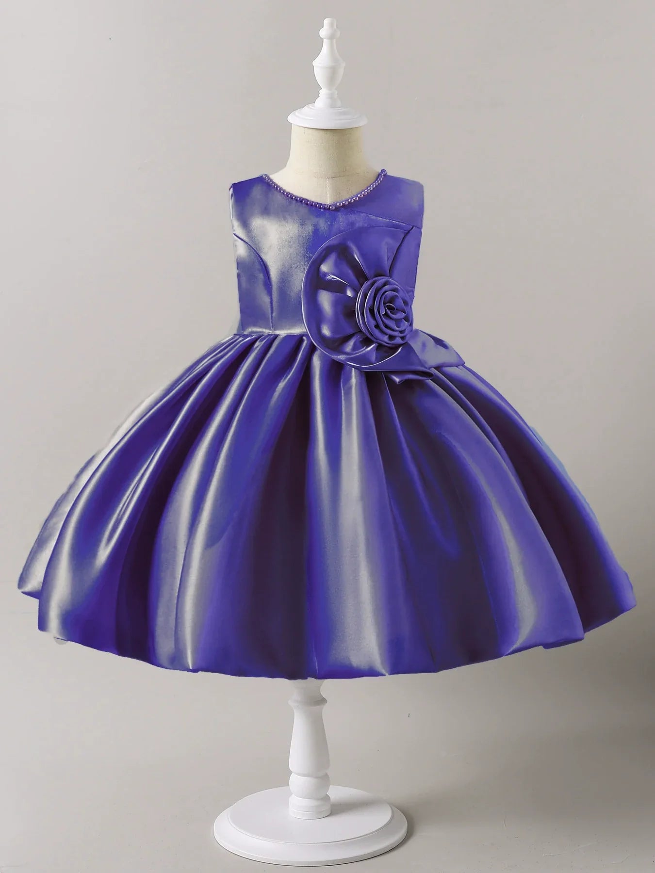 Pearl Flower Party Dress