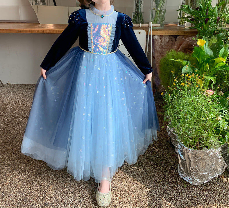Bright Blue Party Dress