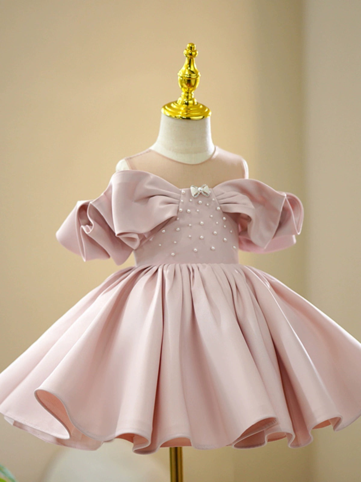 Luxury Pearl Party Dress