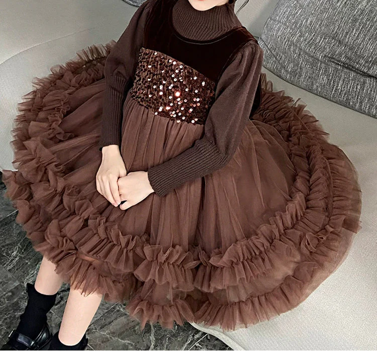 Children's Sequin and Tulle Dress