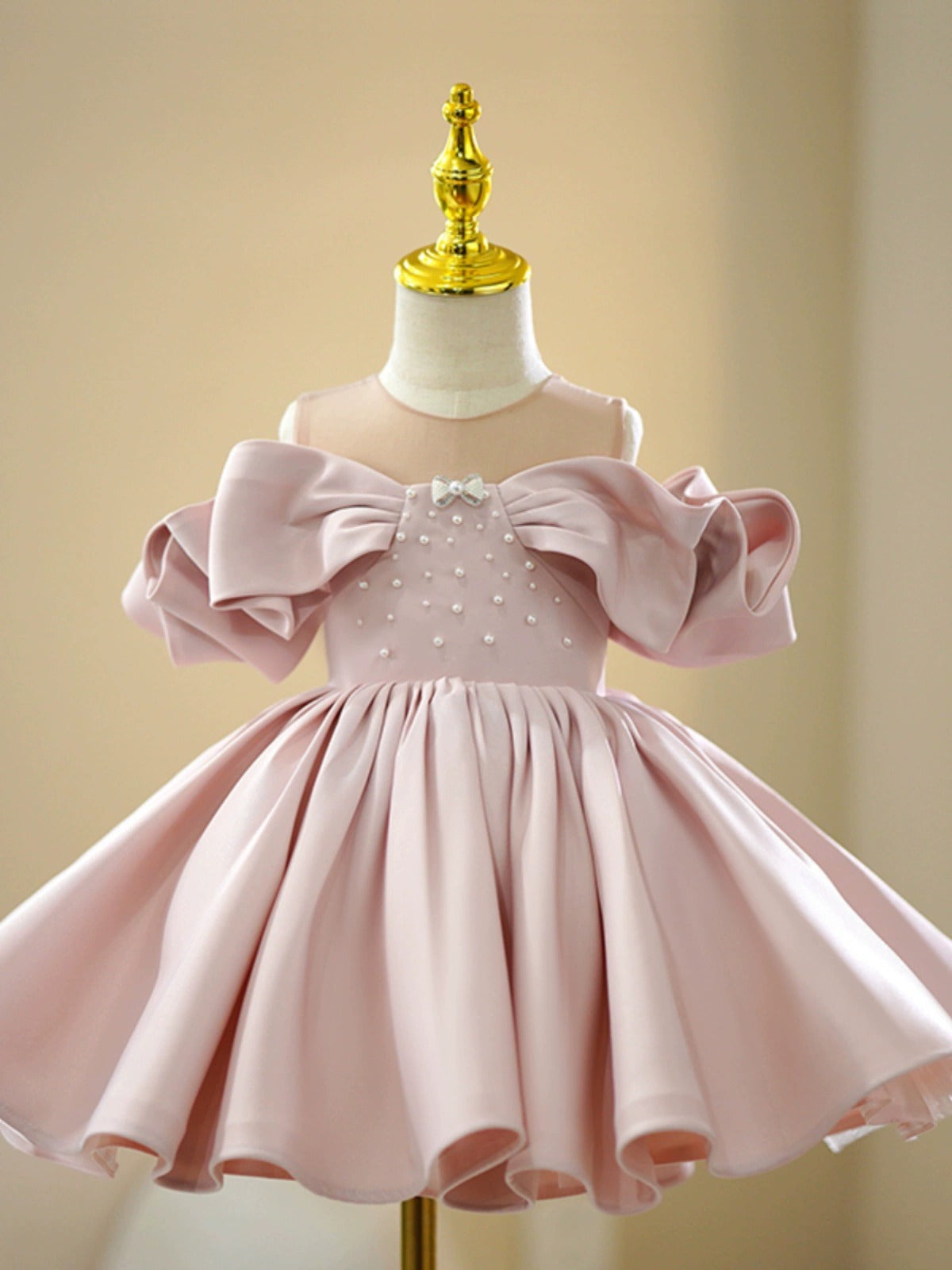 Luxury Pearl Party Dress