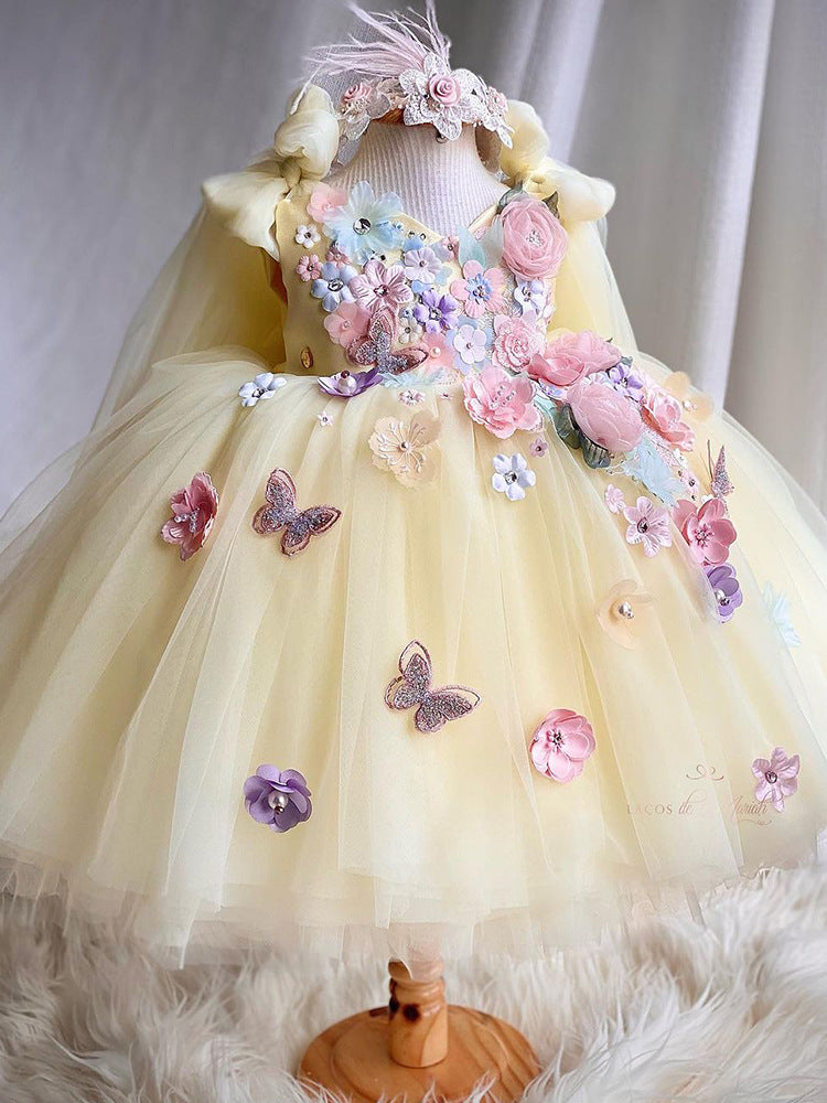 Enchanted Garden  Children's Party Dress