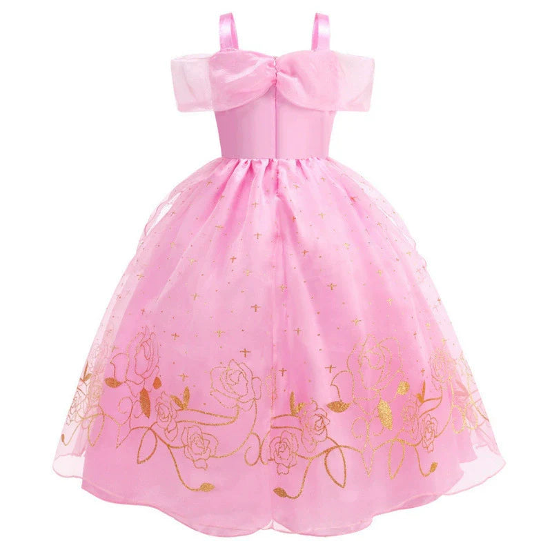 Pink Children's Dress with Accessories
