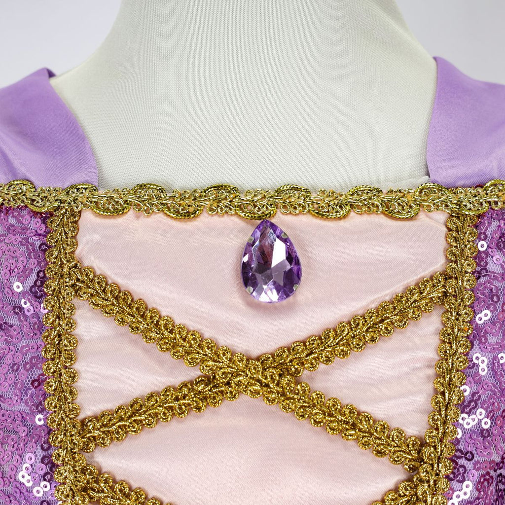 Sparkly Purple Party Dress