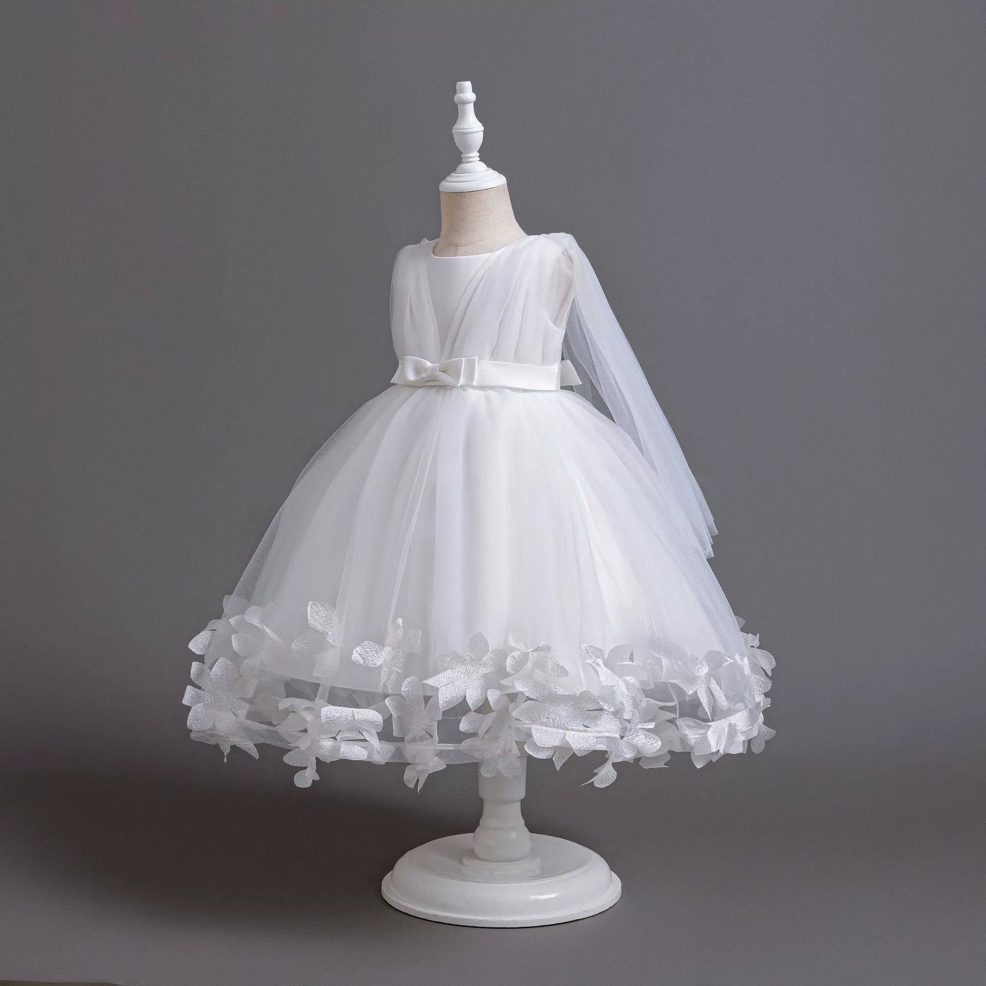 Tulle Flowers Children's Party Dress