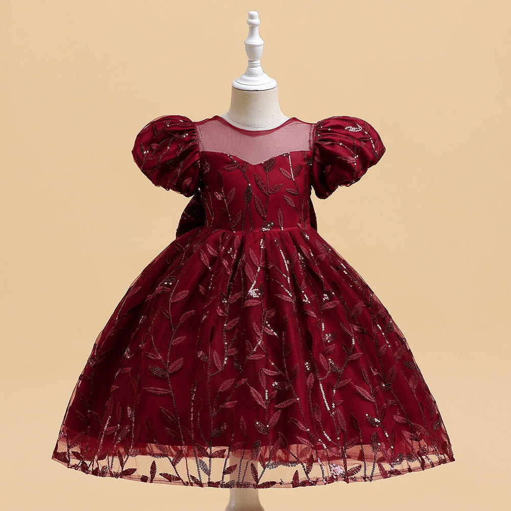 Floral Kids Party Dress