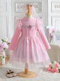 Children's Dress with Sparkle and Tulle