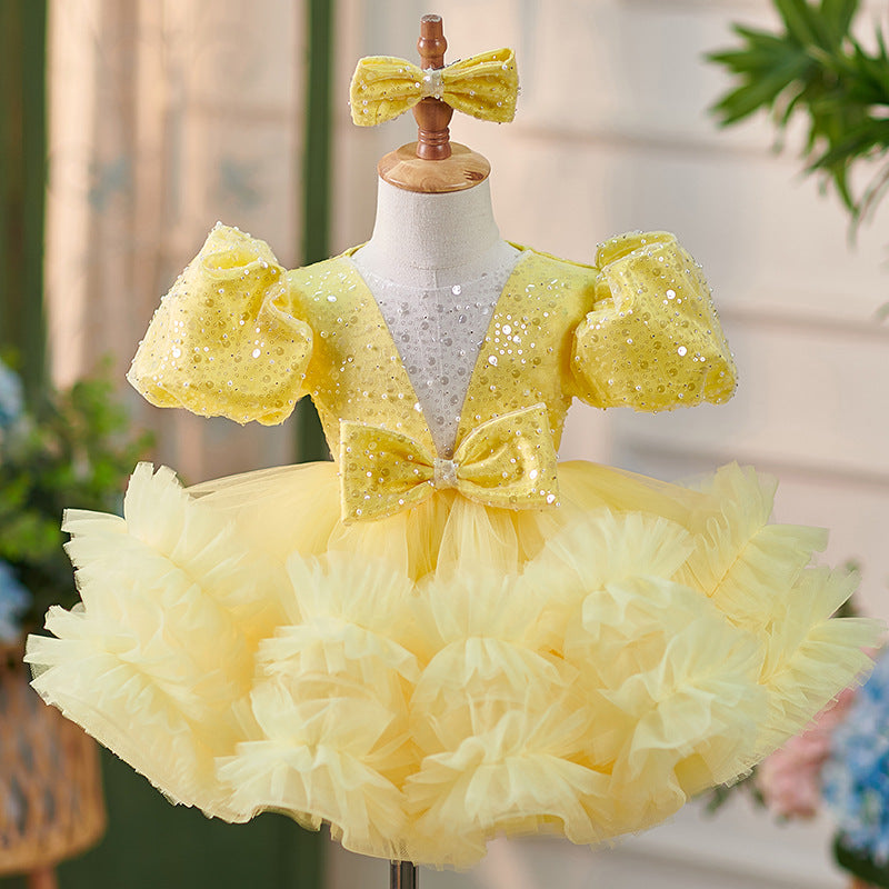 Bow and Sparkle party dress
