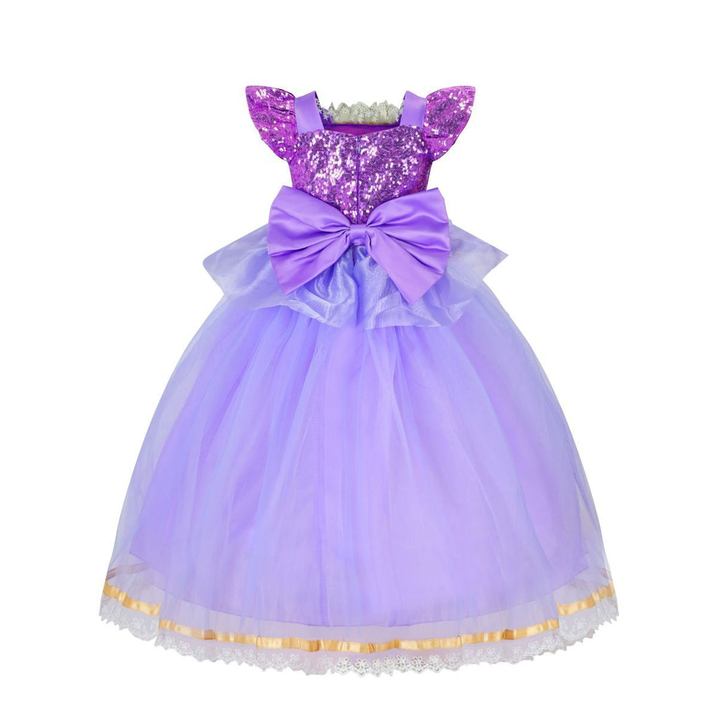Sparkly Purple Party Dress