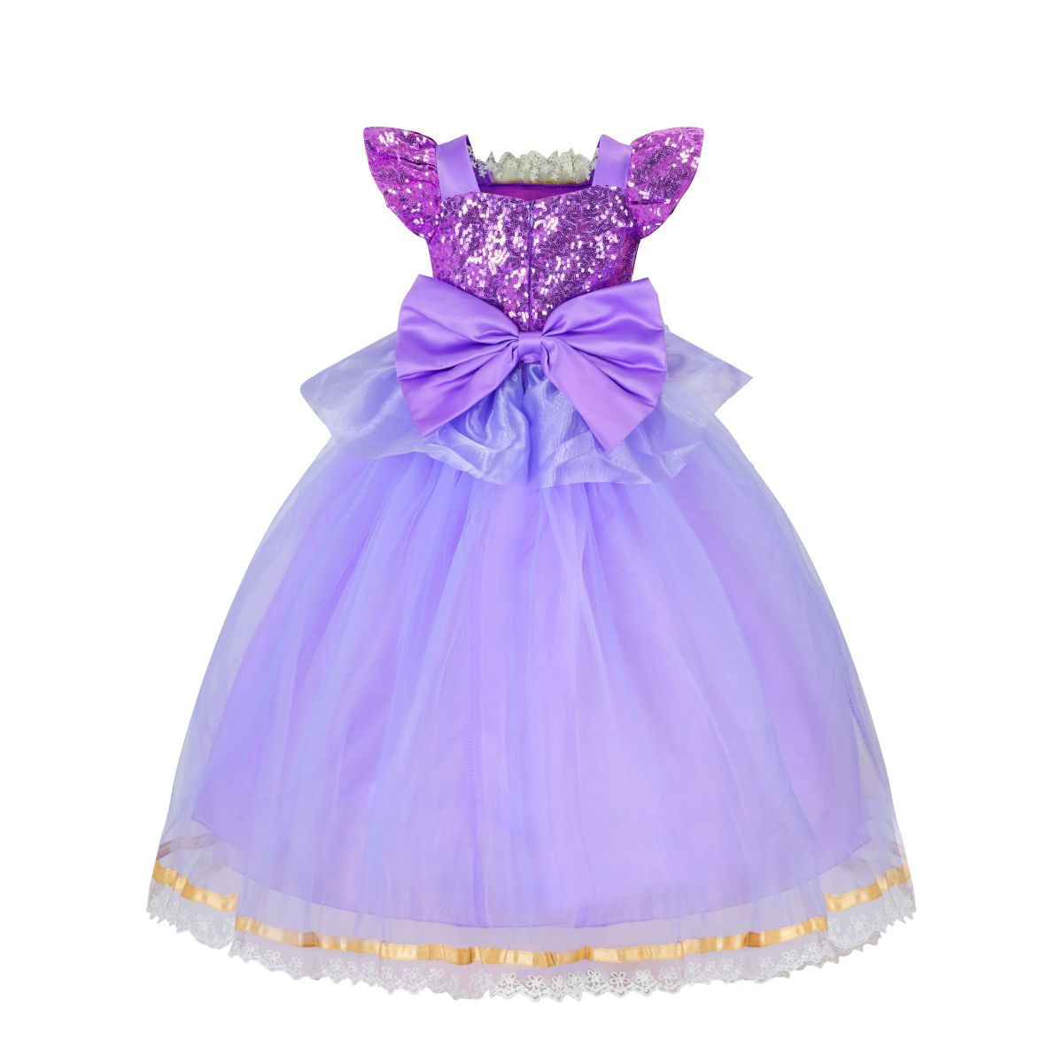 Sparkly Purple Party Dress