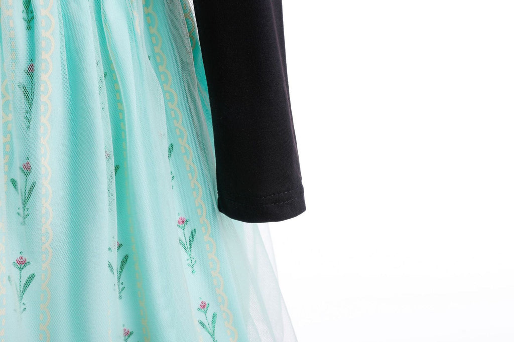 Party Dress with Sleeves and Sparkles