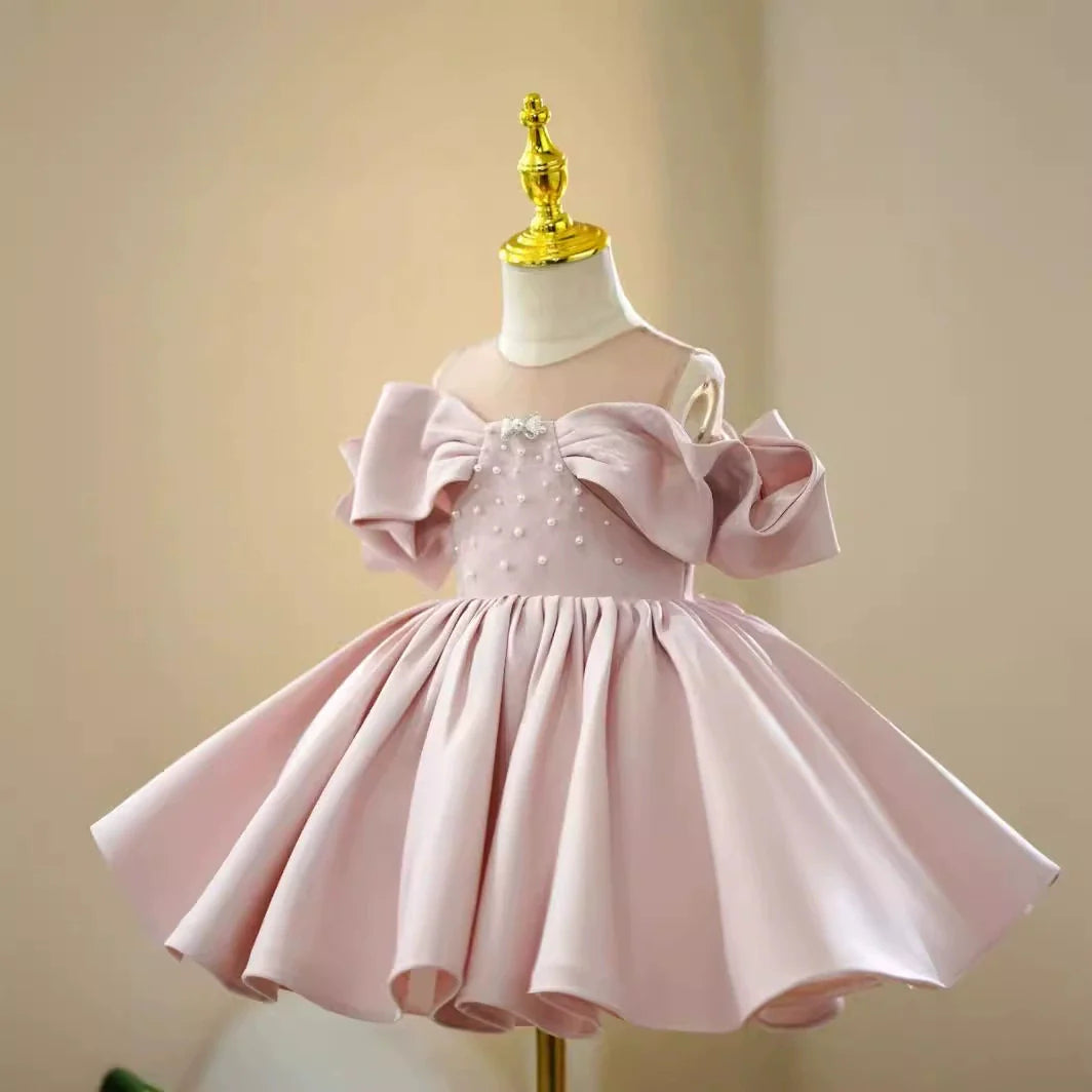 Luxury Pearl Party Dress