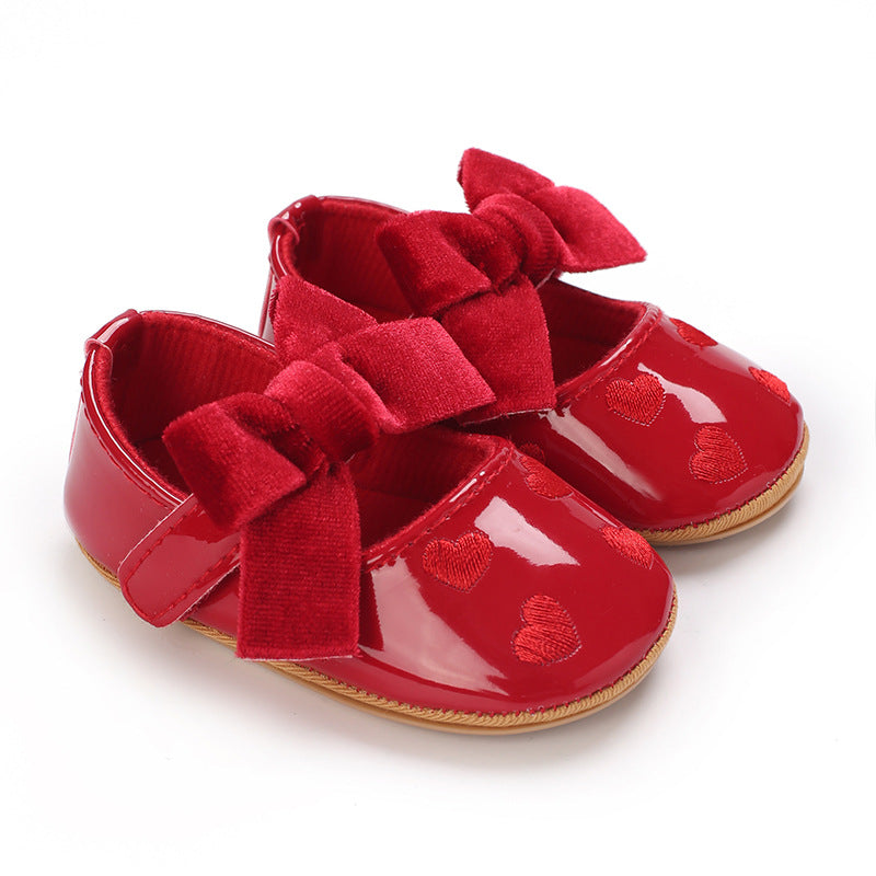 Butterfly Bow Love Princess Shoes