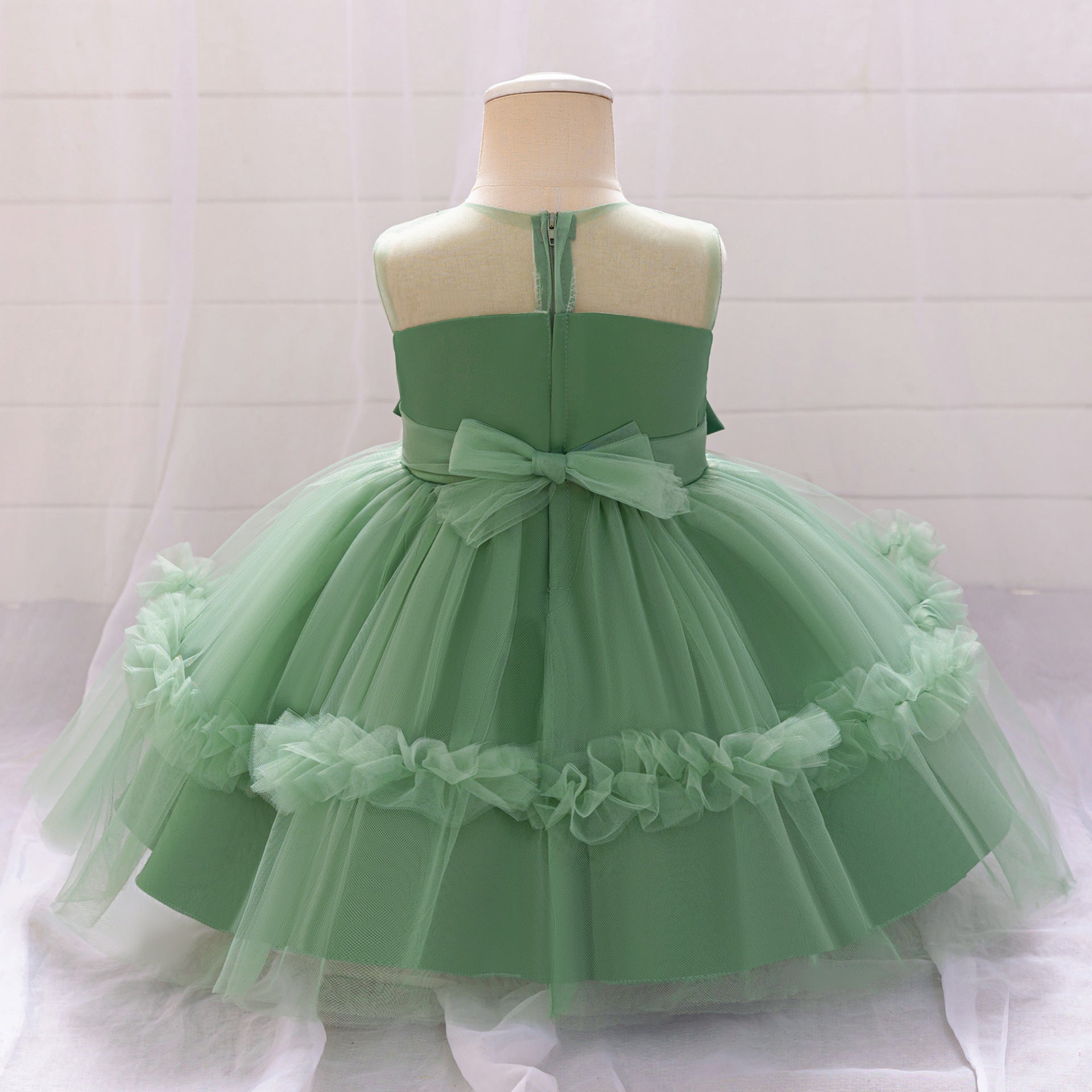 Children's Tulle Flower Dress